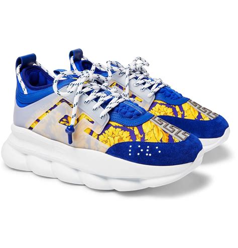 versace chain reaction originali|authentic versace chain reaction sneakers.